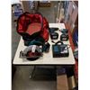 Image 1 : MAKITA CORDLESS TOOL SET - INCLUDES CIRCULAR SAW, DRILL, IMPACT GUN, 3 BATTERIES AND CHARGER - TESTE