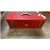 Image 1 : RED TOOLBOX WITH CONTENTS