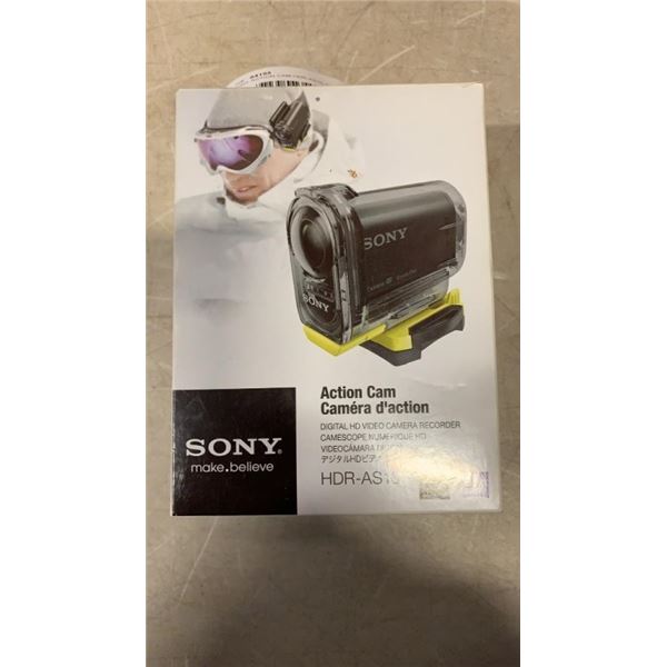 SONY ACTION CAM HDR-AS10 TESTED WORKING WITH 2 EXTRA BATTERIES