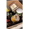 Image 2 : VINTAGE COLLECTOR TINS AND BEER BOTTLES