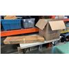 Image 1 : LARGE BOX OF YARN NAND LIGHT KNITTER MODEL LK100 KNITTING MACHINE