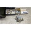 Image 4 : VIETNAM WAR AMMO BOX REPORTEDLY USED WITH WORLD COINS AND TOKENS