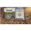 Image 1 : 1972 USA EISENHOWER DOLLAR AND GEM PROOF 2005-S SACAGAWEA DOLLAR