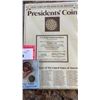 Image 3 : USA PRESIDENTS COIN ELECTROPLATED WITH GENUINE 24K GOLD AND 1/20 OZ SILVER ANGEL COIN