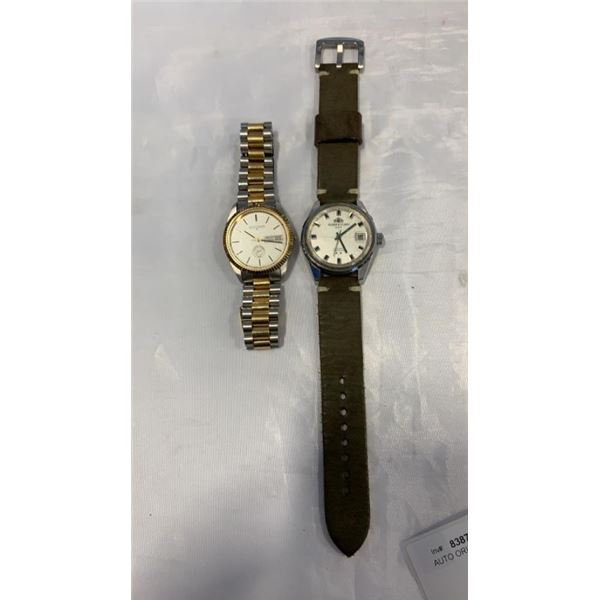 AUTO ORIENT AUTOMATIC WATCH AND WITTNAUER WATCH - BOTH WORKING