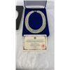 Image 1 : CAMROSE AND KROSS REPRODUCTION NECKLACE JACQUELINE KENNEDY FIRST LADY WITH COA