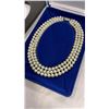 Image 2 : CAMROSE AND KROSS REPRODUCTION NECKLACE JACQUELINE KENNEDY FIRST LADY WITH COA