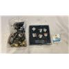 Image 1 : LOT OF JEWELRY, COLLECTOR PINS, WATCH