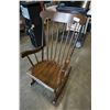 Image 2 : WOOD ROCKING CHAIR