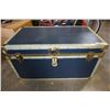 Image 1 : BLUE SHIPPING TRUNK