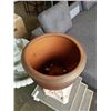 Image 2 : PEDESTAL AND TERRA COTTA PLANTER