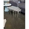 Image 1 : 3 NESTING PATIO TABLES