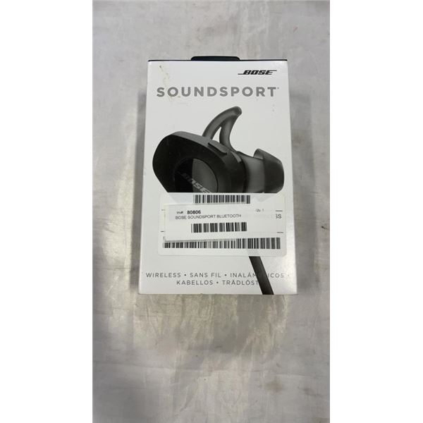 BOSE SOUNDSPORT BLUETOOTH HEADPHONES - TESTED WORKING, RETAIL $149