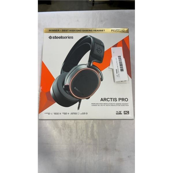 STEEL SERIES ARCTIS PRO HIGH RESOLUTION PC GAMING HEADSET - TESTED WORKING, RETAIL $229