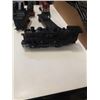 Image 2 : TRAY OF MODEL TRAIN TRACK AND TRAIN CARS