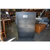 Image 1 : HOME ELEGANCE 5 DRAWER CHEST OF DRAWERS, MINOR CORNER DAMAGE - RETAIL $1199