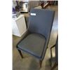 Image 8 : NEW SET OF 4 HOME ELEGANCE GREY MODERN CHAIRS - RETAIL $249 EACH