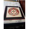 Image 1 : CLAUDE DAVIDSON HAND SIGNED AND NUMBERED LIMITED EDITION SILK SCREEN FROG FIRST NATIONS ART