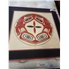 Image 2 : CLAUDE DAVIDSON HAND SIGNED AND NUMBERED LIMITED EDITION SILK SCREEN FROG FIRST NATIONS ART