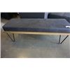 Image 2 : HOME ELEGANCE MODERN PADDED ENTRY BENCH - RETAIL $249