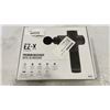 Image 1 : EZ-X PREMIUM HANDHELD PERCUSSIVE MASSAGE DEVICE, CARBON FIBER WT-259 - TESTED WORKING, RETAIL $449