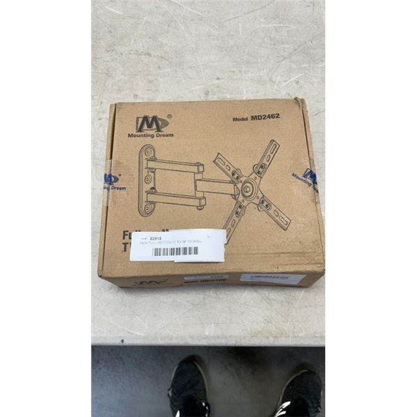 NEW FULL MOTION 17 TO 39" TV WALL MOUNT