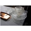 Image 5 : ANTIQUE GLASSWARE AND COPPER SERVING TRAY