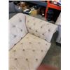 Image 5 : AS NEW HOME ELEGANCE TUFTED ROLLED ARM SOFA  AND LOVE SEAT AS NEW RETAIL - RETAIL $2699