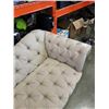 Image 7 : AS NEW HOME ELEGANCE TUFTED ROLLED ARM SOFA  AND LOVE SEAT AS NEW RETAIL - RETAIL $2699