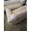 Image 8 : AS NEW HOME ELEGANCE TUFTED ROLLED ARM SOFA  AND LOVE SEAT AS NEW RETAIL - RETAIL $2699