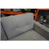 Image 7 : HOME ELEGANCE MODERN GREY SOFA  AND LOVE SEAT - RETAIL $2199