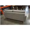 Image 8 : HOME ELEGANCE MODERN GREY SOFA  AND LOVE SEAT - RETAIL $2199