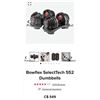 Image 1 : AS NEW PAIR OF BOWFLEX SELECTECH 552 DUMBBELLS 5LBS-52.5LBS - RETAIL $549