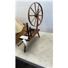 Image 2 : VINTAGE THREAD WHEEL WITH BOX OF ESTATE GOODS AND BOOKS