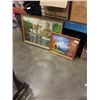 Image 1 : 2 PAINTINGS ON BOARD