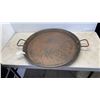 Image 1 : LARGE METAL GOLD PAN - 26 INCH DIAMETER