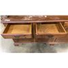 Image 8 : 2 PIECE BUFFET AND HUTCH - 79 INCHES TALL 87 INCHES LONG