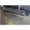 Image 1 : AS NEW HOME ELEGANCE MODERN PADDED ENTRY BENCH - RETAIL $399