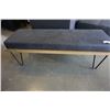 Image 2 : AS NEW HOME ELEGANCE MODERN PADDED ENTRY BENCH - RETAIL $399