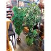Image 1 : 2 ARTIFICIAL TREES - APPROX 67 INCHES TALL