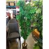 Image 2 : 2 ARTIFICIAL TREES - APPROX 67 INCHES TALL