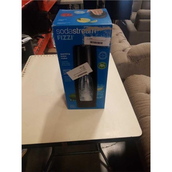 AS NEW SODA STREAM FIZZI SPARKLING WATER MAKER - CO2 BOTTLE NOT INCLUDED