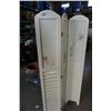 Image 2 : WHITE ROOM DIVIDER - 68 INCHES TALL X 3 FOOT WIDE
