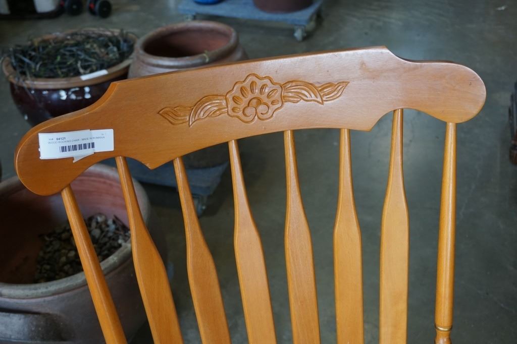 WOOD ROCKING CHAIR - MADE IN ROMANIA