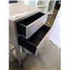 Image 4 : SMALL BALCK STOOL AND 2 DRAWER ENDTABLE
