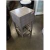 Image 5 : SMALL BALCK STOOL AND 2 DRAWER ENDTABLE