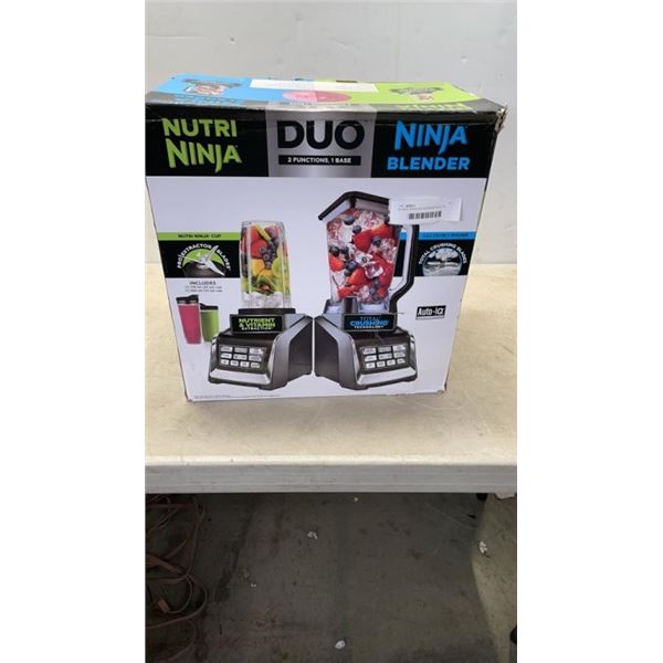 AS NEW NINJA DUO 1300 WATT AUTO IQ BLENDER - RETAIL $299