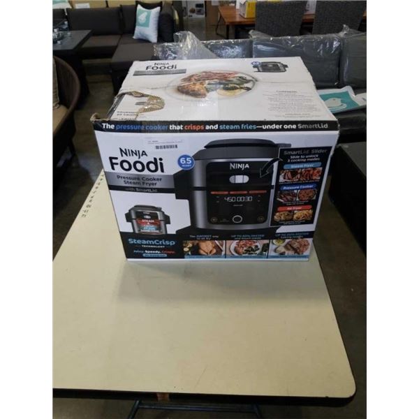 AS NEW NINJA FOODI PRESSURE COOKER STEAM FRYER WITH SMART LID - RETAIL $369