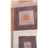 Image 3 : BROWN SQUARE PATTERN AREA CARPET