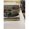 Image 2 : SIMPSON SEARS KENMORE SEWING MACHINE 12312 WITH FOOT PEDAL AND CASE WORKING